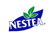 Logo Nestea kolor z kroplami