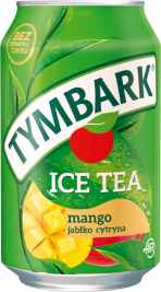 TYMBARK 330 ml czarna herbata - mango