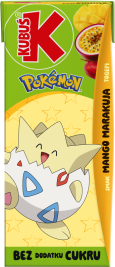 KUBUŚ 0,2 L Pokemon smak mango i marakuja