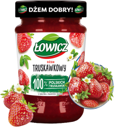 ŁOWICZ 280 g truskawka