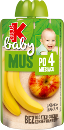 KUBUŚ BABY 100 g jabłko-banan