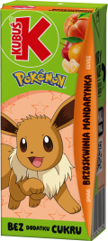KUBUŚ 0,2 L Pokemon smak brzoskwinia i mandarynka
