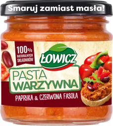 ŁOWICZ 180 g papryka i czerwona fasola