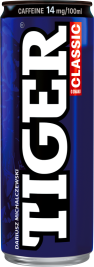 TIGER 250 ml classic z niską zawartością kofeiny