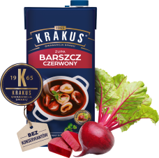 KRAKUS 1 litr barszcz czerwony