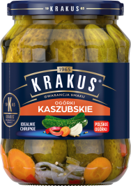 KRAKUS 670 g ogórki kaszubskie