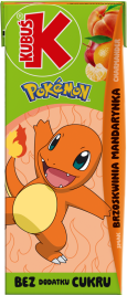 KUBUŚ 0,2 L Pokémon Smak brzoskwinia mandarynka