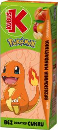 KUBUŚ 0,2 L Pokémon Smak brzoskwinia mandarynka
