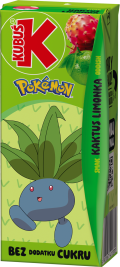 KUBUŚ 0,2 L Pokemon smak kaktus - limonka