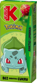 KUBUŚ 0,2 L Pokémon Smak kaktus limonka