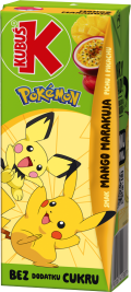 KUBUŚ 0,2 L Pokemon smak mango i marakuja