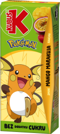 KUBUŚ 0,2 L Pokemon smak mango i marakuja