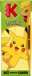 KUBUŚ 0,2 L Pokémon Smak mango marakuja