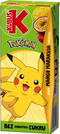 KUBUŚ 0,2 L Pokémon Smak mango marakuja
