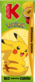KUBUŚ 0,2 L Pokémon Smak mango marakuja
