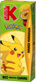 KUBUŚ 0,2 L Pokémon Smak mango marakuja