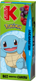 KUBUŚ 0,2 L Pokémon Smak wieloowocowy