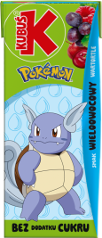KUBUŚ 0,2 L Pokemon smak wieloowocowy