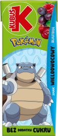 KUBUŚ 0,2 L Pokemon smak wieloowocowy