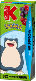 KUBUŚ 0,2 L Pokemon smak wieloowocowy