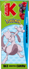 KUBUŚ 0,2 L Pokemon smak wieloowocowy