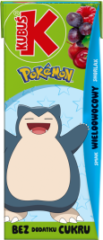KUBUŚ 0,2 L Pokemon smak wieloowocowy