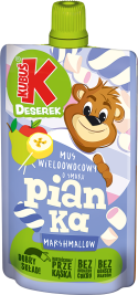 KUBUŚ 100 g Mus o smaku pianki marshmallow