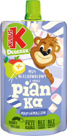 KUBUŚ 100 g Mus o smaku pianki marshmallow