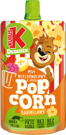 KUBUŚ 100 g Mus o smaku popcornu karmelowego