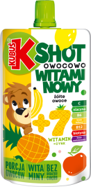 KUBUŚ 100 ml Shot owocowo-witaminowy, żółte owoce