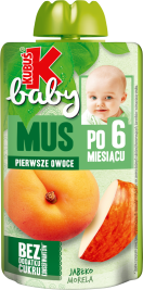 KUBUŚ 120 ml jabłko i morela