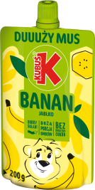 KUBUŚ 200 g banan i jabłko