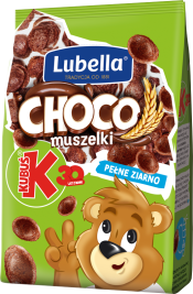 KUBUŚ 250 g Choco Muszelki Pełne ziarno