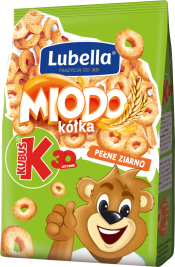 KUBUŚ 250 g Miodo Kółka Pełne ziarno