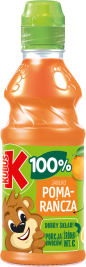 KUBUŚ 300 ml jabłko - POMARAŃCZA