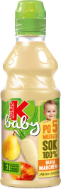 KUBUŚ 300 ml SOK 100% biała marchew - jabłko - gruszka