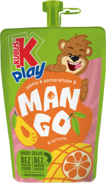 KUBUŚ PLAY 200 ml jabłko, pomarańcza i MANGO