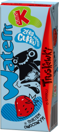KUBUŚ WATERRR 200 ml o smaku truskawki