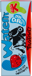 KUBUŚ WATERRR 200 ml o smaku truskawki