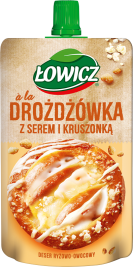 Łowicz 100 g Mus à la Drożdżówka z serem i kruszonką
