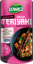 ŁOWICZ 100 g pasta do smażenia Teriyaki