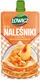 Łowicz 170 g Mus à la Naleśniki z dżemem brzoskwiniowym