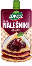 Łowicz 170 g Mus à la Naleśniki z dżemem wiśniowym
