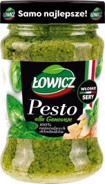 ŁOWICZ 180 g Pesto zielone z bazylii