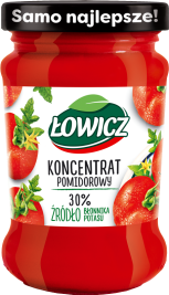 ŁOWICZ 190 g koncentrat pomidorowy 30%