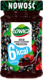 ŁOWICZ 200 g 6 kcal Czarna i czerwona porzeczka