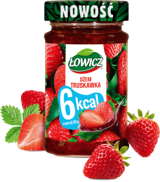 ŁOWICZ 200 g 6 kcal Truskawka+