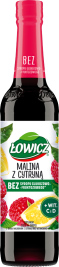 ŁOWICZ 400 ml malina cytryna 