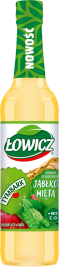 ŁOWICZ 400 ml Syrop Tymbark jabłko - mięta