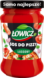 LOWICZ Sos do pizzy 190 g Łagodny